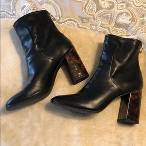Charles David Leather Booties